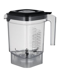 Commercial Blender Replacement Jug X9 Quiet Series 1.2–2L Unbreakable PC with Stainless Steel Blades | Stalwart DA-X9JUG