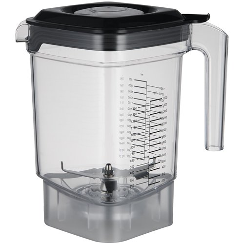 Commercial Blender Replacement Jug X9 Quiet Series 1.2–2L Unbreakable PC with Stainless Steel Blades | Stalwart DA-X9JUG