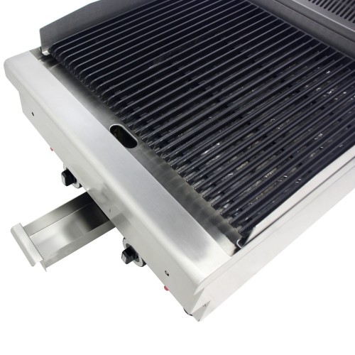 Commercial Gas Lava Rock Grill...