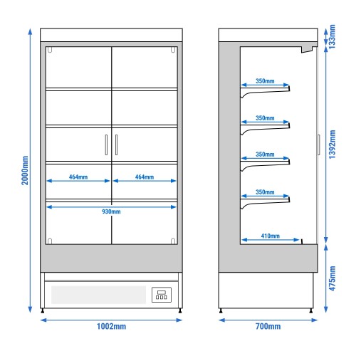 Multideck Refrigerated Display...