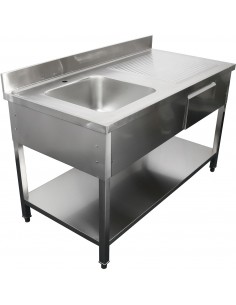 Commercial Sink with 1...