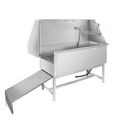 Pet Bath Sink Shower Large + Ramp For...