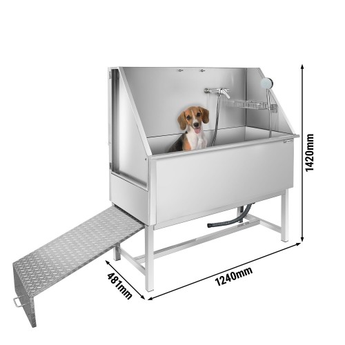 Pet Bath Sink Shower Large + Ramp For...