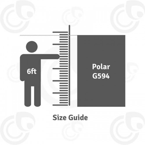 AGRADE - Polar 1200Ltr Double Door...