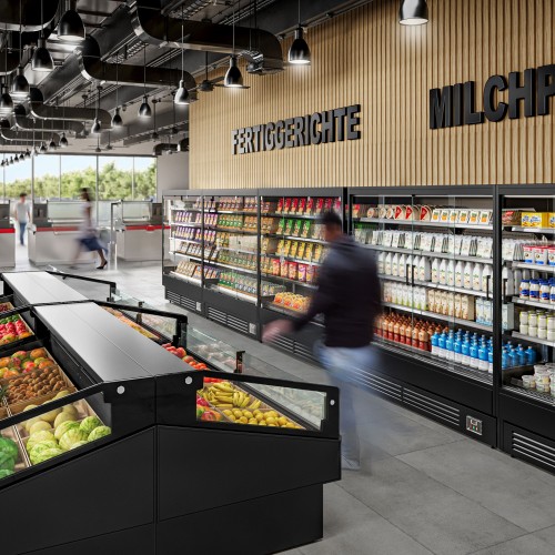 Commercial Refrigerated Island - 1955...