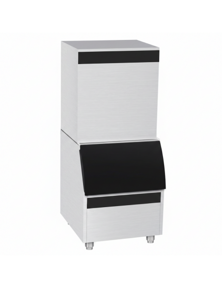 Commercial High Output Ice Cube Machine 450kg/24h | Stalwart CIM450 High Output Ice Cubes