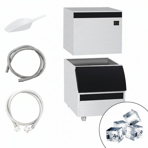 Commercial High Output Ice Cube Machine 450kg/24h | Stalwart CIM450 High Output Ice Cubes
