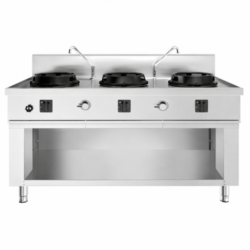 Commercial Triple Chinese Wok Range –...