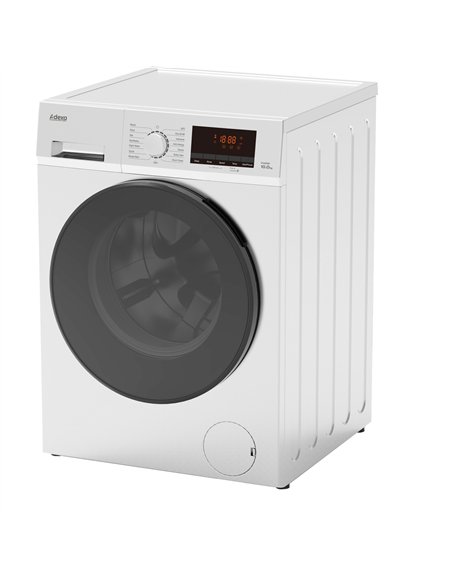 Washing Machine 10kg Front Load 595x665x845mm | Stalwart DA-XQG100T614WVE