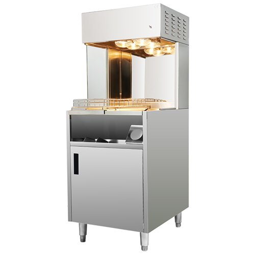 Commercial Electrical Food &amp Chips Warmer Station FW6 Stainless Steel 600x700x1560mm | Stalwart DA-FW6