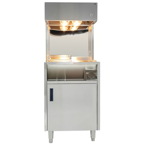 Commercial Electrical Food &amp Chips Warmer Station FW6 Stainless Steel 600x700x1560mm | Stalwart DA-FW6