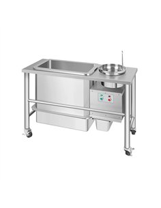 Commercial Breading Table GU-1220A Stainless Steel with Automatic Sieving 1150x450x850mm | Stalwart DA-GU1220A