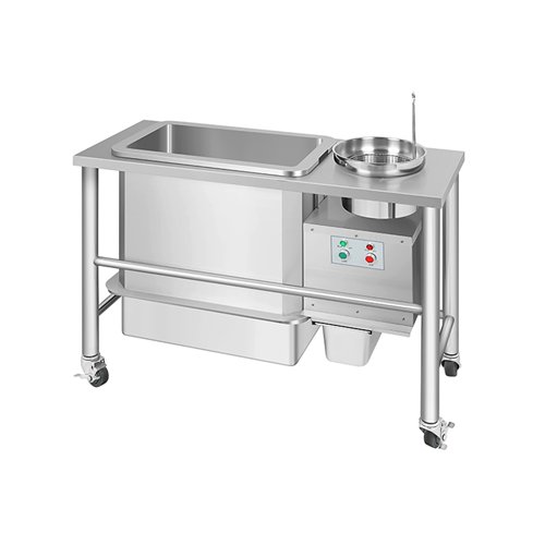 Commercial Breading Table GU-1220A Stainless Steel with Automatic Sieving 1150x450x850mm | Stalwart DA-GU1220A