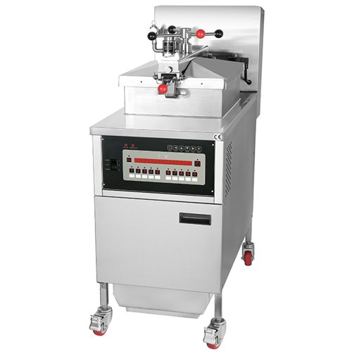 Commercial Pressure Fryer YXD25ES Stainless Steel 25L Oil Filter  460x970x1220mm | Stalwart DA-YXD25ES