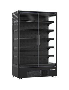 Two Glass Door Multideck Display Fridge 1330mm 990L | Stalwart DA-GTVGC1330E1