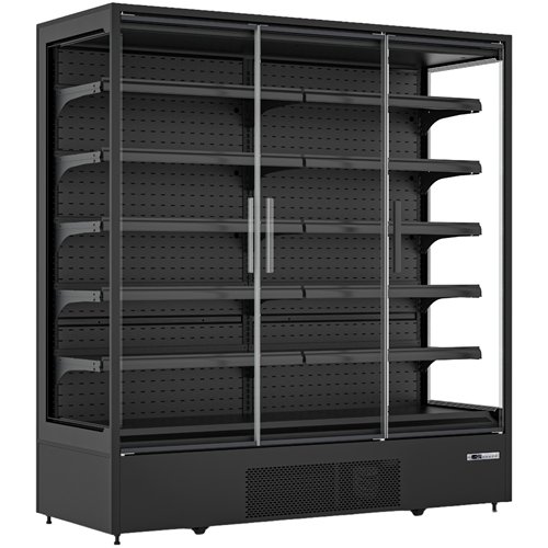 Three Glass Door Multideck Display Fridge 1955mm 1485L | Stalwart DA-GTVGC1955E1