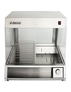 Commercial Electrical Food &amp Chips Warmer Station PFW680 Stainless Steel 1000W 230V | Stalwart DA-PFW680 2