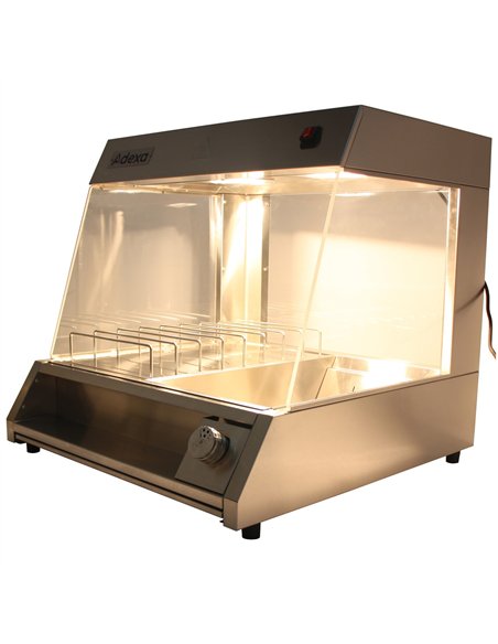 Commercial Electrical Food &amp Chips Warmer Station PFW680 Stainless Steel 1000W 230V | Stalwart DA-PFW680