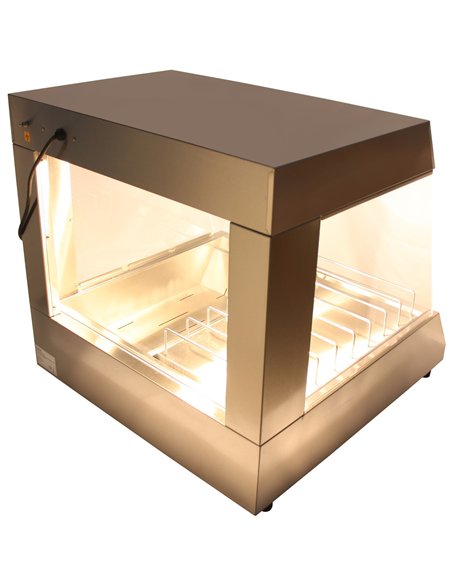 Commercial Electrical Food &amp Chips Warmer Station PFW680 Stainless Steel 1000W 230V | Stalwart DA-PFW680