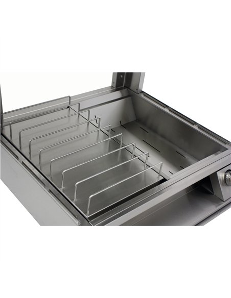 Commercial Electrical Food &amp Chips Warmer Station PFW680 Stainless Steel 1000W 230V | Stalwart DA-PFW680