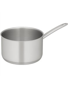 Professional Stainless Steel 12L Saucepan 300 x 180mm | Stalwart DA-JJD6320