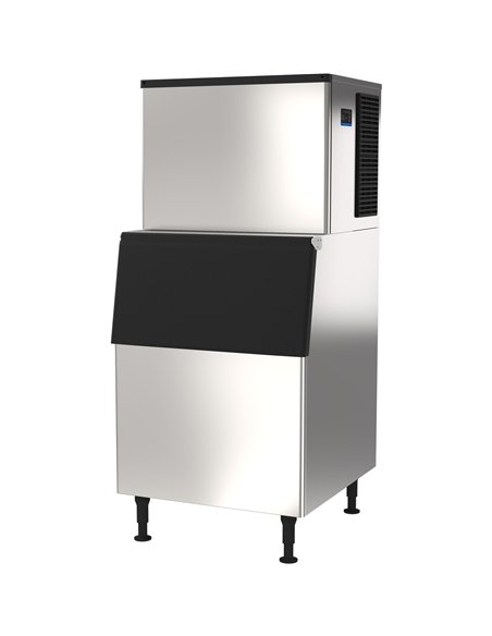 Modular Commercial Cube Ice Maker 240kgs/24h capacity with 170kg Storage Bin| Stalwart DA-IM530AAHHC