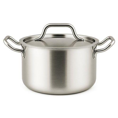 Professional Stainless Steel 2.5L Stew Pot 180mm x 100mm Height| Stalwart DA-JJD6408
