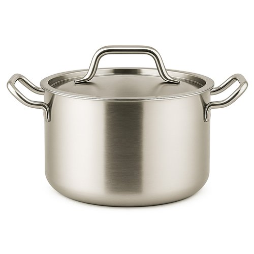 Professional Stainless Steel 4.9L Stew Pot 220mm x 130mm Height| Stalwart DA-JJD6412