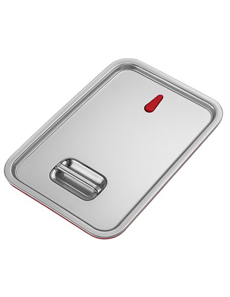 Stainless Steel &amp Silicone Sealing Gastronorm Container Lid GN 1/1| Stalwart DA- JJD6502