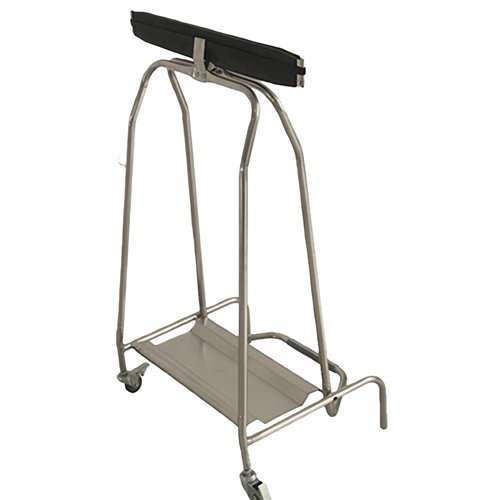 Commercial Stainless Steel Trash Bag Holder Cart 430×530×960 mm| Stalwart DA-JSN216