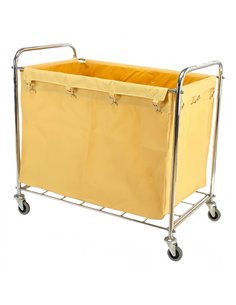 Commercial Stainless Steel Laundry Trolley  920×565×930 mm| Stalwart DA-JSN220