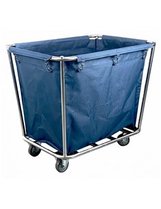 Commercial Stainless Steel Laundry Trolley 900×655×800 mm| Stalwart DA-JSN224