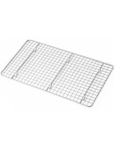 Stainless Steel Flat Grill Rack 1/1  455 × 255 × 15 mm| Stalwart DA- JJD6602