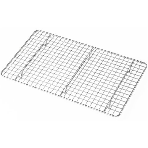 Stainless Steel Flat Grill Rack 1/1  455 × 255 × 15 mm| Stalwart DA- JJD6602