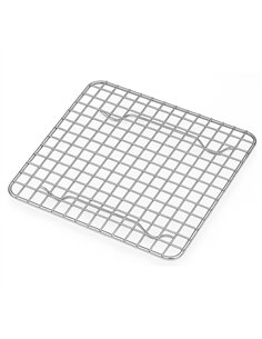 Stainless Steel Flat Grill Rack 1/2  255 × 192 × 15 mm| Stalwart DA- JJD6604