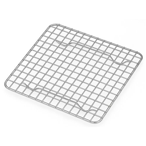 Stainless Steel Flat Grill Rack 1/2  255 × 192 × 15 mm| Stalwart DA- JJD6604