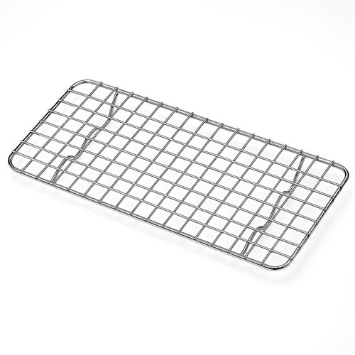 Stainless Steel Flat Grill Rack 1/4  205 × 102 × 15 mm| Stalwart DA- JJD6608