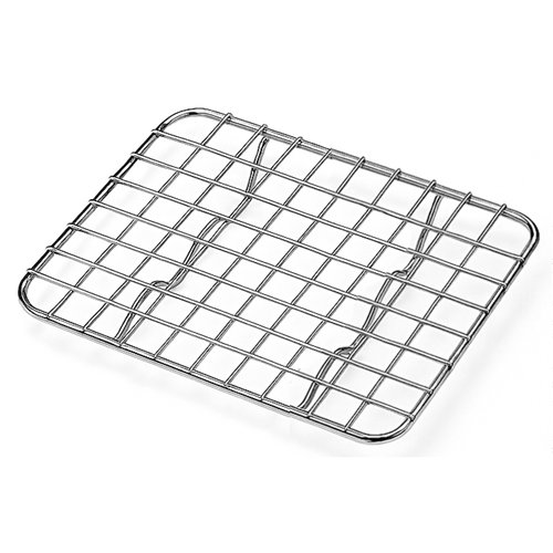 Stainless Steel Flat Grill Rack 1/6  115 × 102 × 15 mm| Stalwart DA- JJD6610