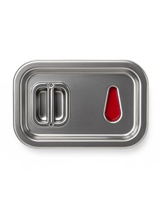 Stainless Steel &amp Silicone Sealing Gastronorm Container Lid GN 1/4| Stalwart DA- JJD6508