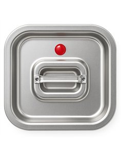 Stainless Steel &amp Silicone Sealing Gastronorm Container Lid GN 1/6| Stalwart DA- JJD6510