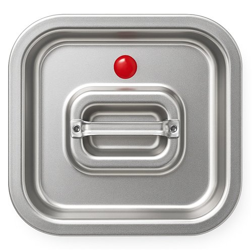 Stainless Steel &amp Silicone Sealing Gastronorm Container Lid GN 1/6| Stalwart DA- JJD6510