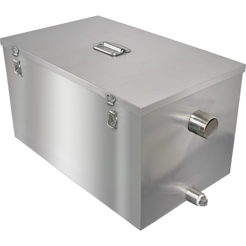 Commercial Stainless Steel Grease Trap 410×210×275 mm | Stalwart DA-JSN226