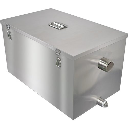 Commercial Stainless Steel Grease Trap 610×410×295 mm | Stalwart DA-JSN230