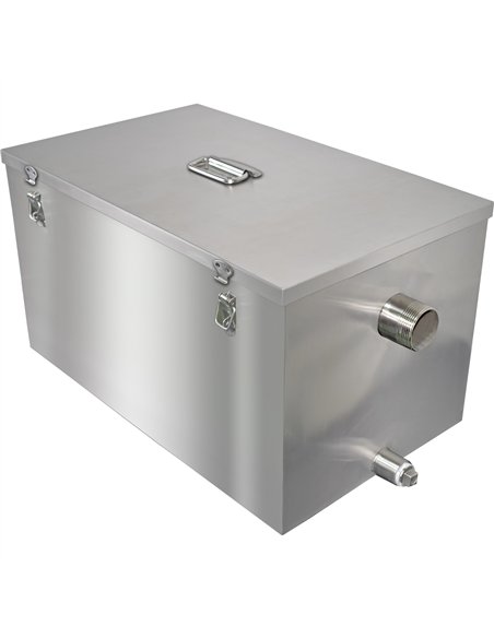 Commercial Stainless Steel Grease Trap 710×510×305 mm | Stalwart DA-JSN232