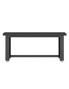 Commercial Heavy Duty Steel Work Table 1800×750 mm – Black| Stalwart DA-SARTTB03