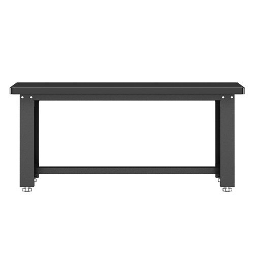 Commercial Heavy Duty Steel Work Table 1800×750 mm – Black| Stalwart DA-SARTTB03