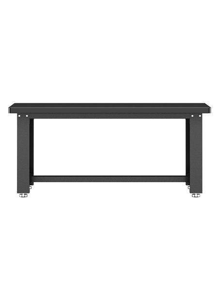 Commercial Heavy Duty Steel Work Table 1800×750 mm – Black| Stalwart DA-SARTTB03