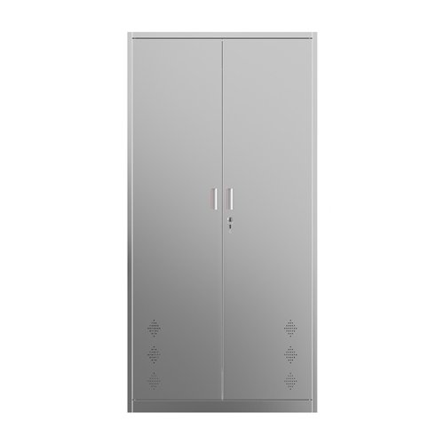 Commercial Stainless Steel Double‑Door Cleaning Cabinet, 1800×900×400 mm| Stalwart DA-SARTSS3S