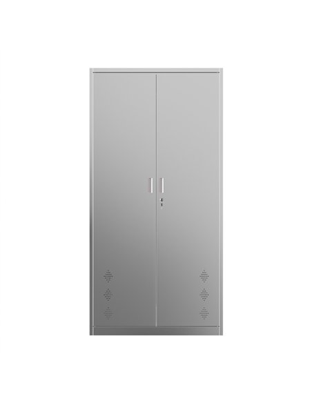 Commercial Stainless Steel Double‑Door Cleaning Cabinet, 1800×900×400 mm| Stalwart DA-SARTSS3S