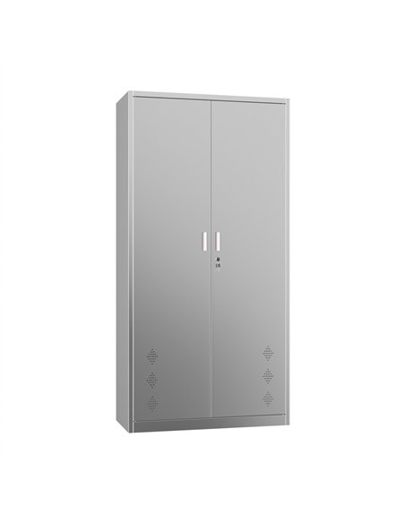Commercial Stainless Steel Double‑Door Cleaning Cabinet, 1800×900×400 mm| Stalwart DA-SARTSS3S